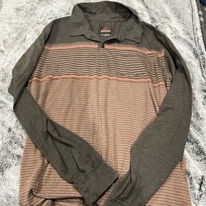 Prana Men’s 1/4. Button Long Sleeve
